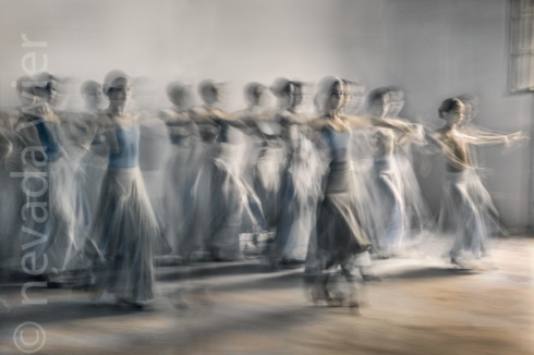 Cuba. Havana. Ballet Lizt Alfonso Dance Cuba. Digital Infrared.